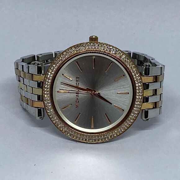 Michael Kors Darci MK3203 Women's Stainless Steel Analog Dial Quartz Watch UC529 - Picture 7 of 12